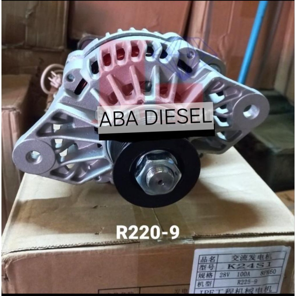ALTERNATOR DINAMO AMPERE HYUNDAI R220-9 24V 100A