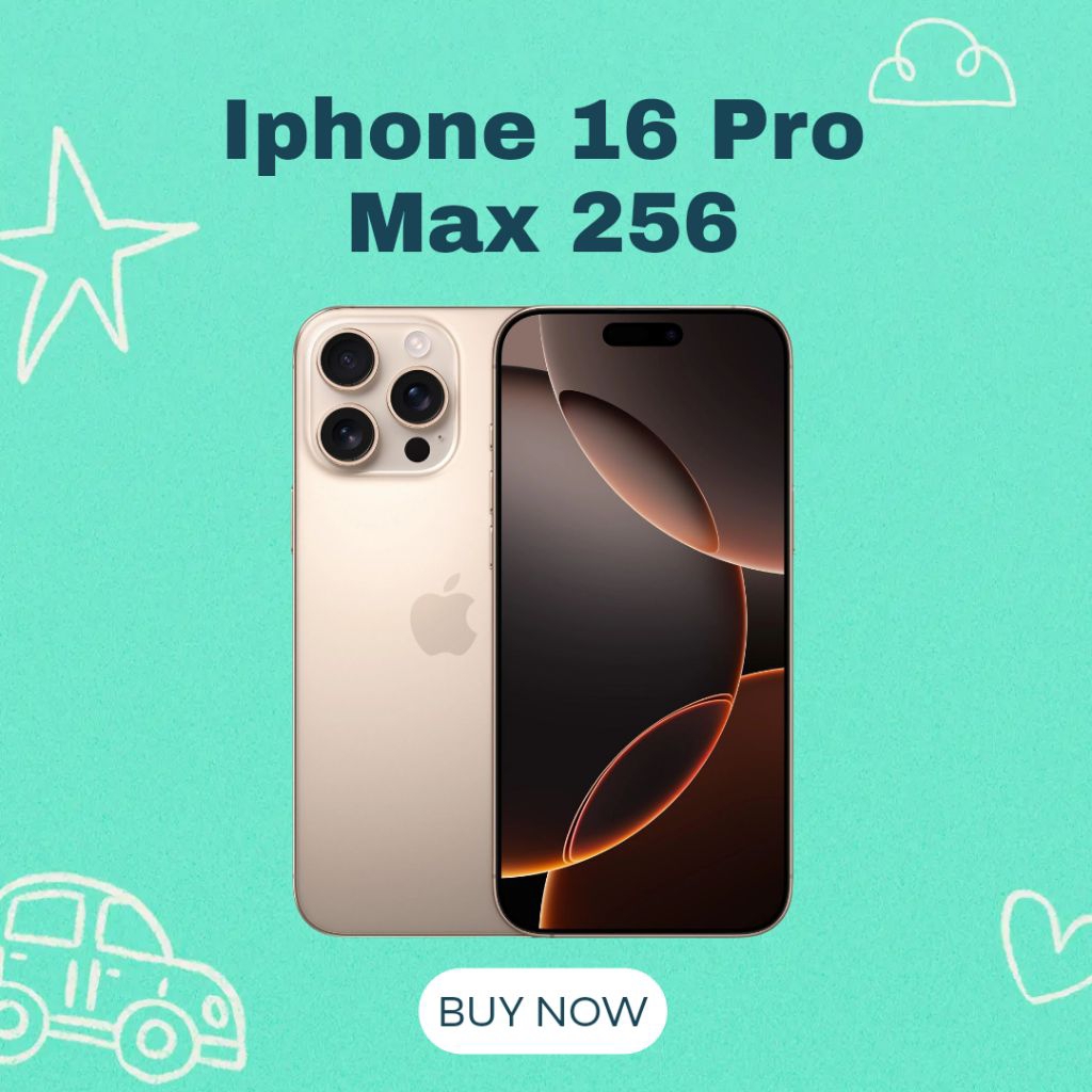 Iphone 16 Pro Max 256 NEW