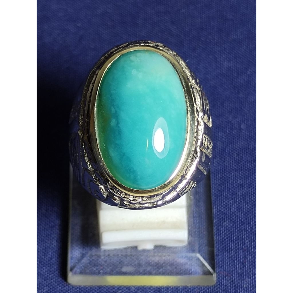 Natural Garut Odim Stone / Batu Garut Odim, Hijau Kebiruan