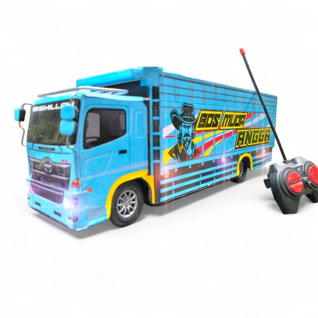 Truk Tronton Remote Control Panjang 38cm – Mainan Anak & Kolektor Miniatur RC