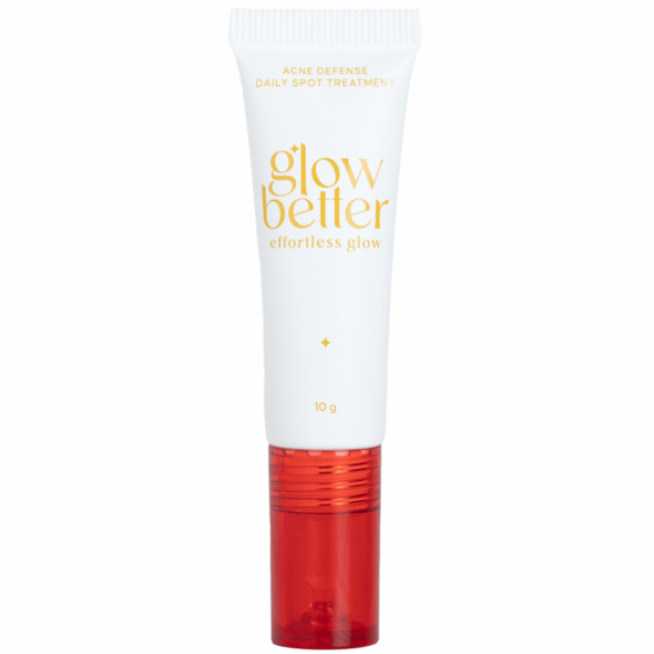 GLOW BETTER - Effortless Glow Acne Defense Daily Spot Treatment 10gr - Skincare untuk Menghilangkan 