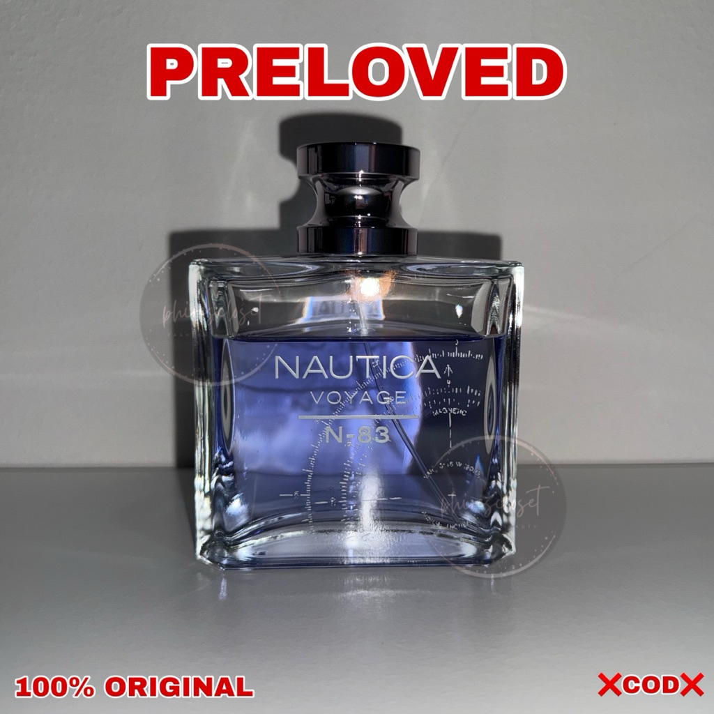 PRELOVED - (ORIGINAL) NAUTICA VOYAGE N-83 EDT 100ml - Parfum Pria