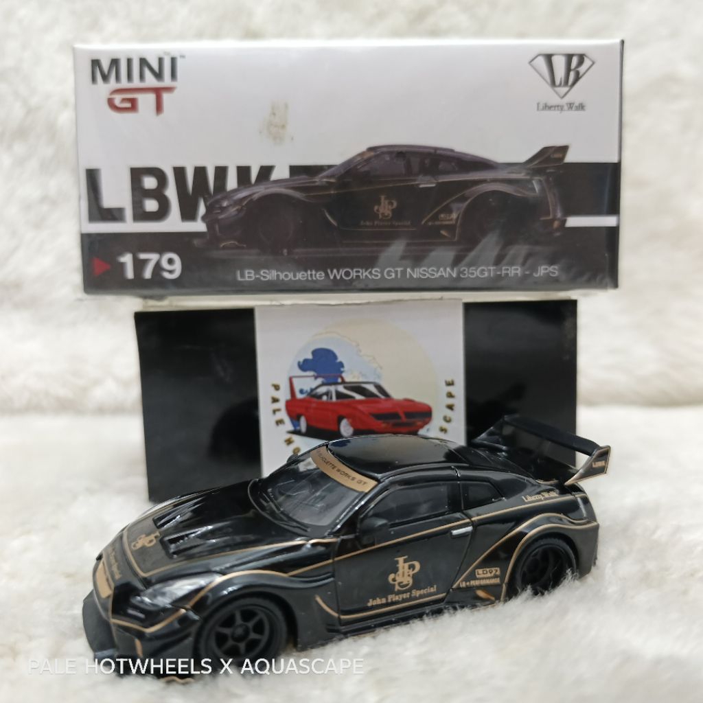 MINI GT LB SILHOUETTE WORKS GT NISSAN 35GT-RR JPS LBWK MGT179