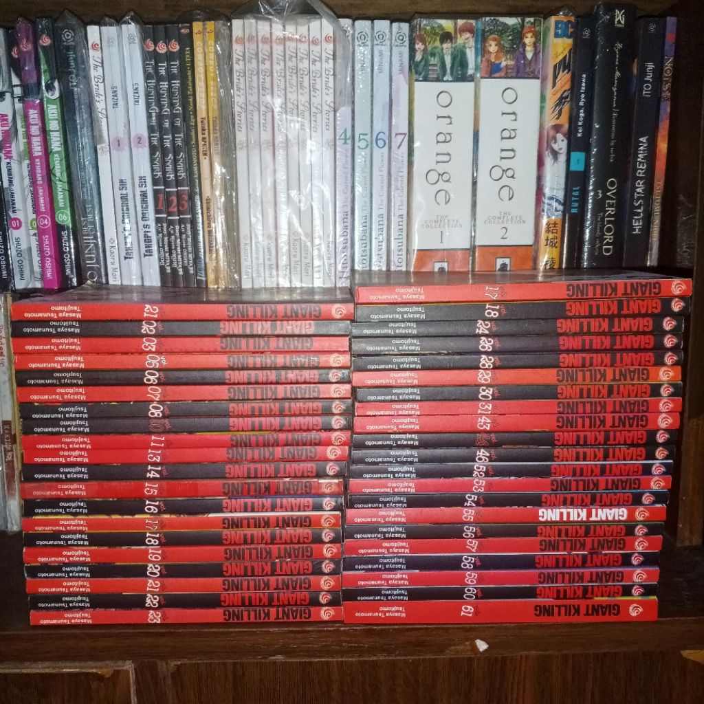 komik Giant Killing set 41 buku