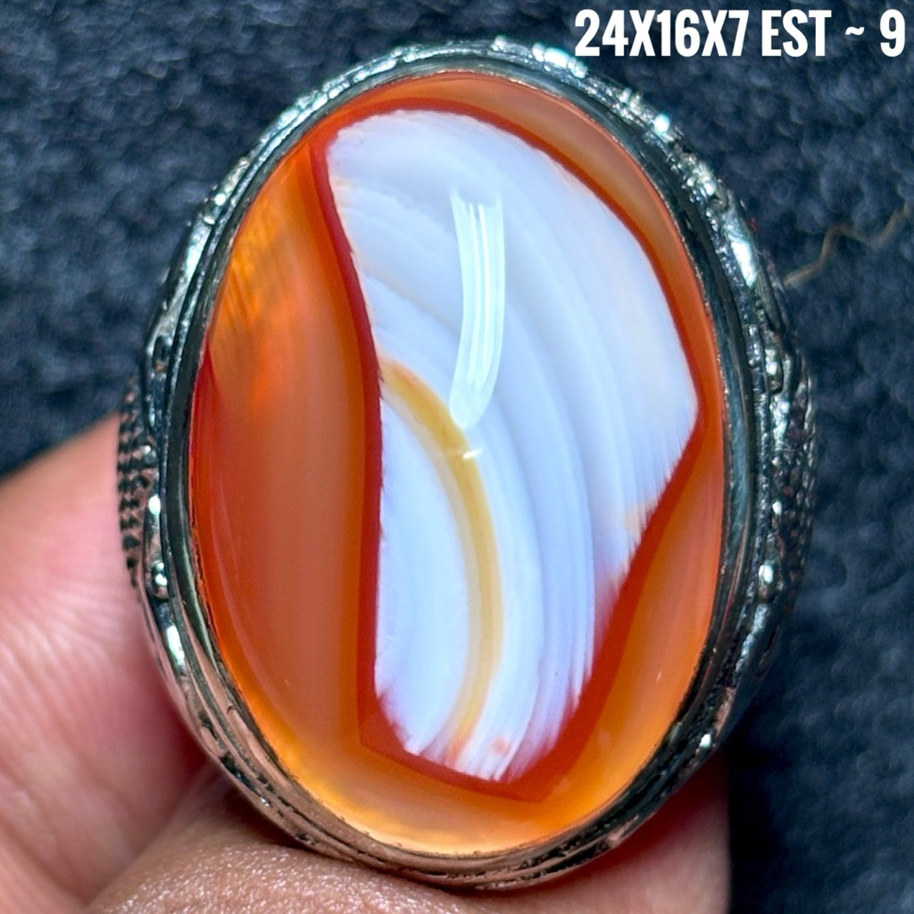 NATURAL BATU AKIK SULAIMAN GINGGANG