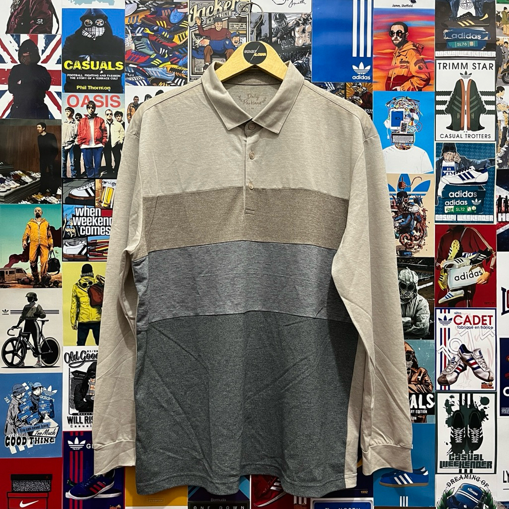 Long Sleeve / Polo Shirt / Rugby Shirt / Vintage / Second / PRAKLAND