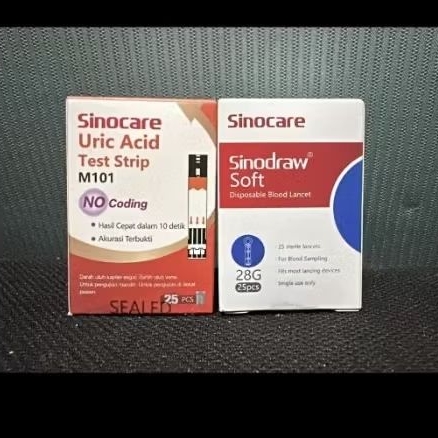 Strip Asam Urat Sinocare M101