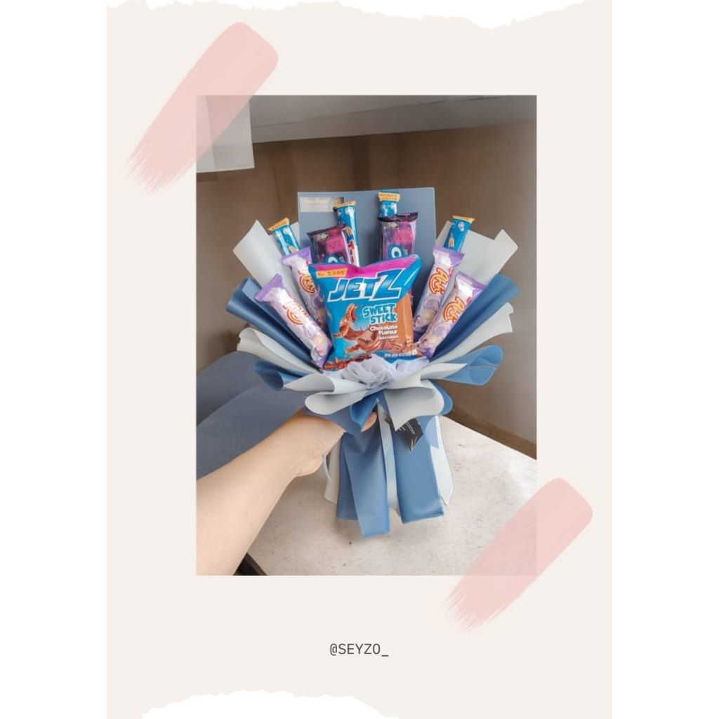 buket snack bucket makanan bucket snack gift wisuda buket wisuda