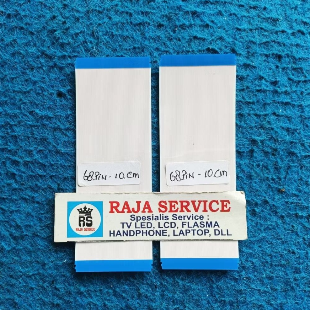 kabel tv AQUA LE43AQT6600FG lvds flaxible dari tcon ke panel lcd 68pin