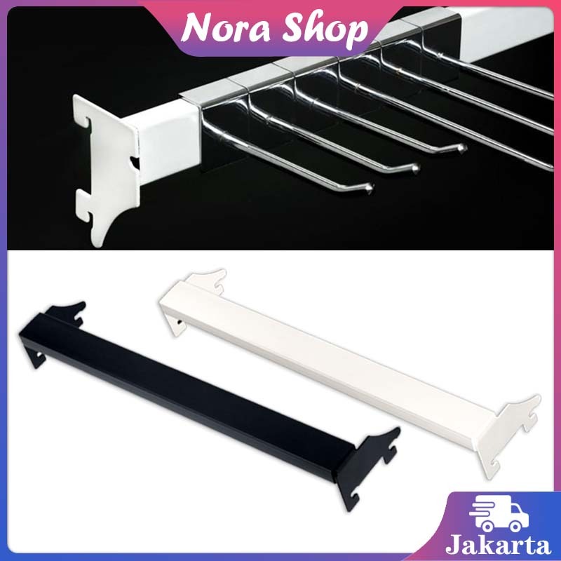 887*15*30mm Aksesoris Rak Stainless / Tiang Rak Minimarket Adjustable / Rak Gondola