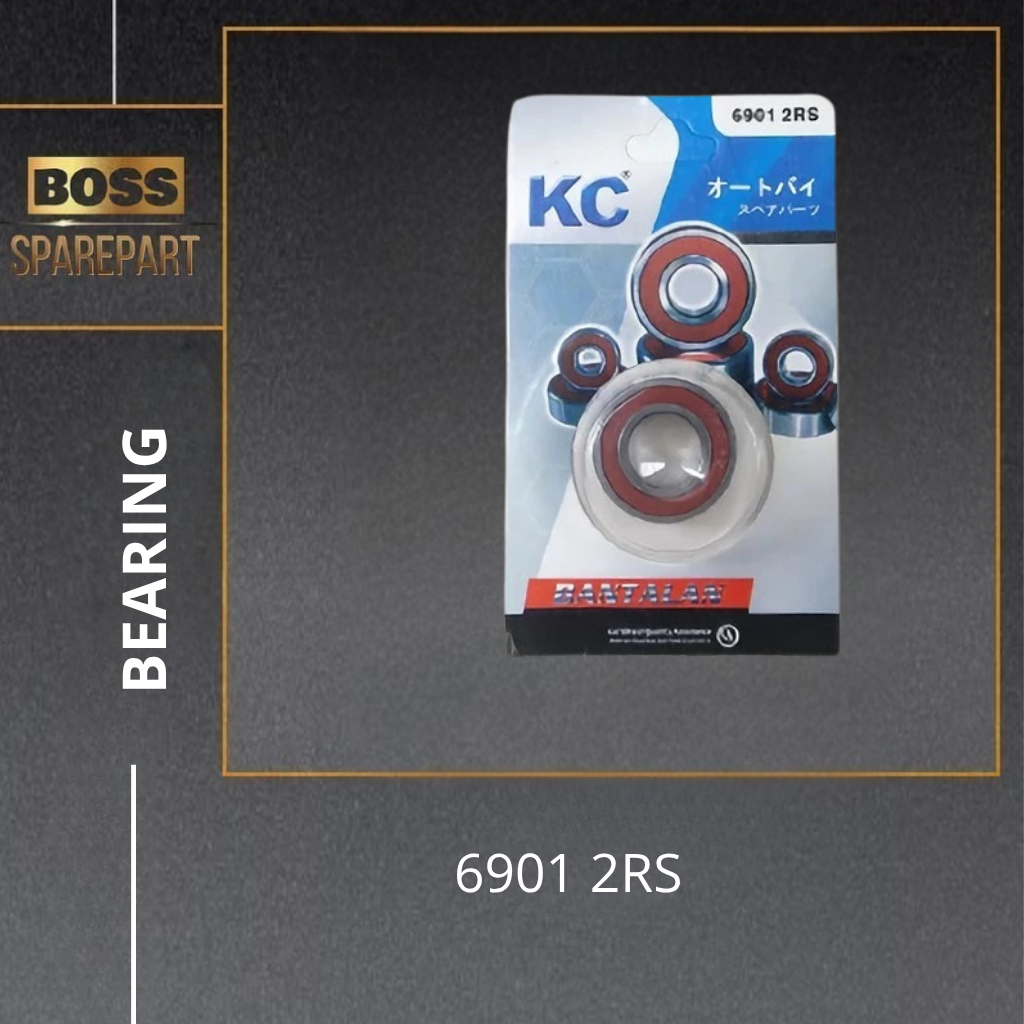 Lahar Laher Bearing 6901 2RS Merk KC