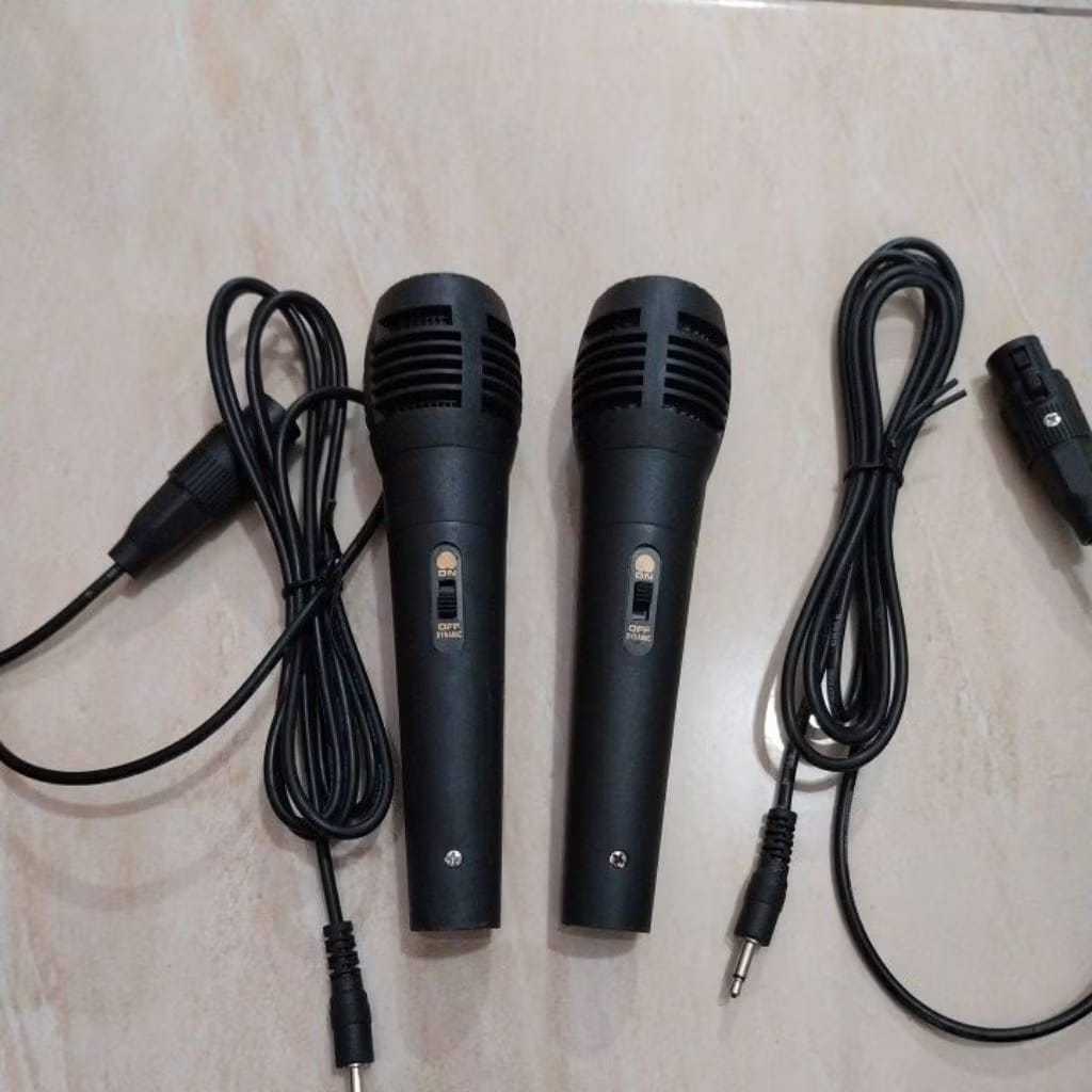 MIC COLOKAN KECILmic speaker colokan kecil karaoke mikrofon