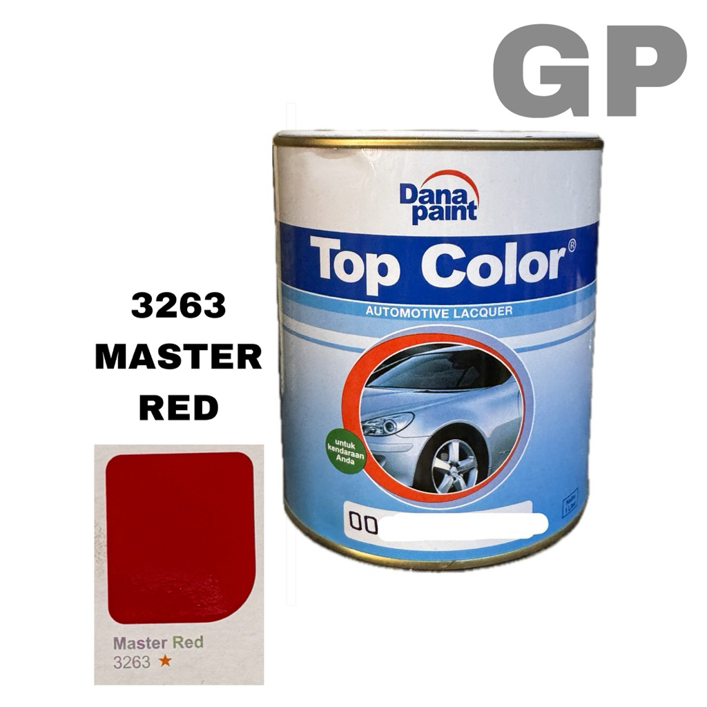 Top Color 3263 MASTER RED || Danapaint || Cat Mobil