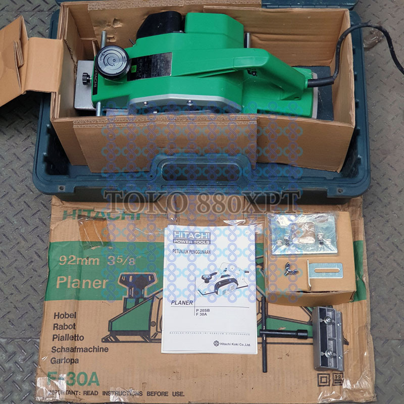 Hitachi F30A Mesin Serut Kayu Ketam Planer 92mm