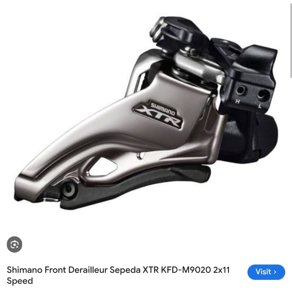 FD shimano dual XTR M9020 made in japan