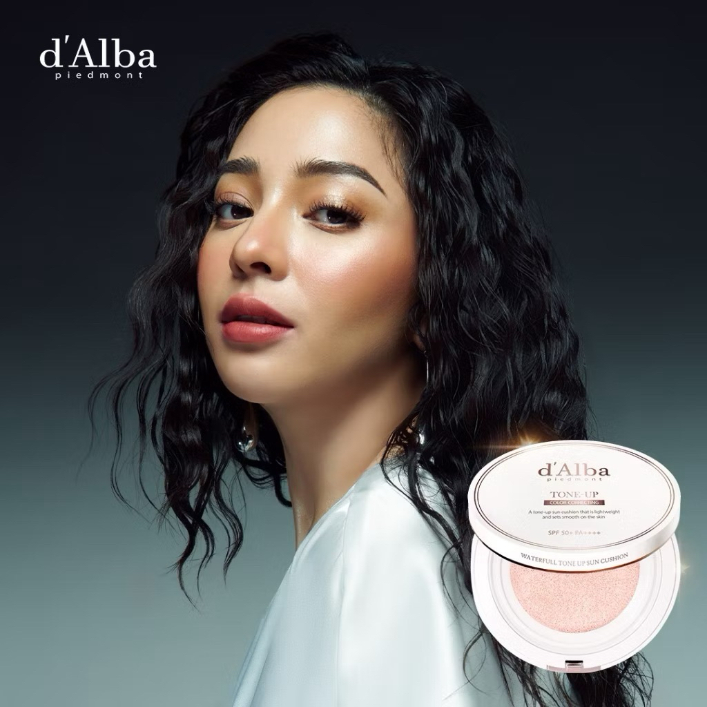 D'Alba Waterfull Tone Up Sun Cushion 15gr