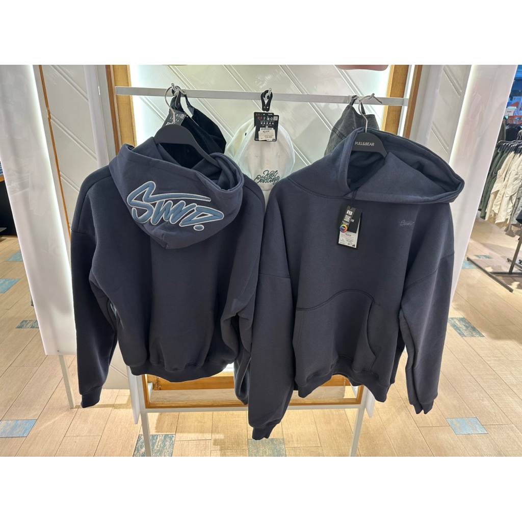 Hoodie STWD Cowok Pull&Bear