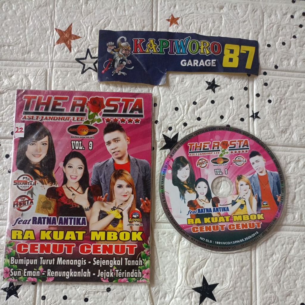 VCD,,THE ROSTA FEAT RATNA ANTIKA,,RA KUAT MBOK