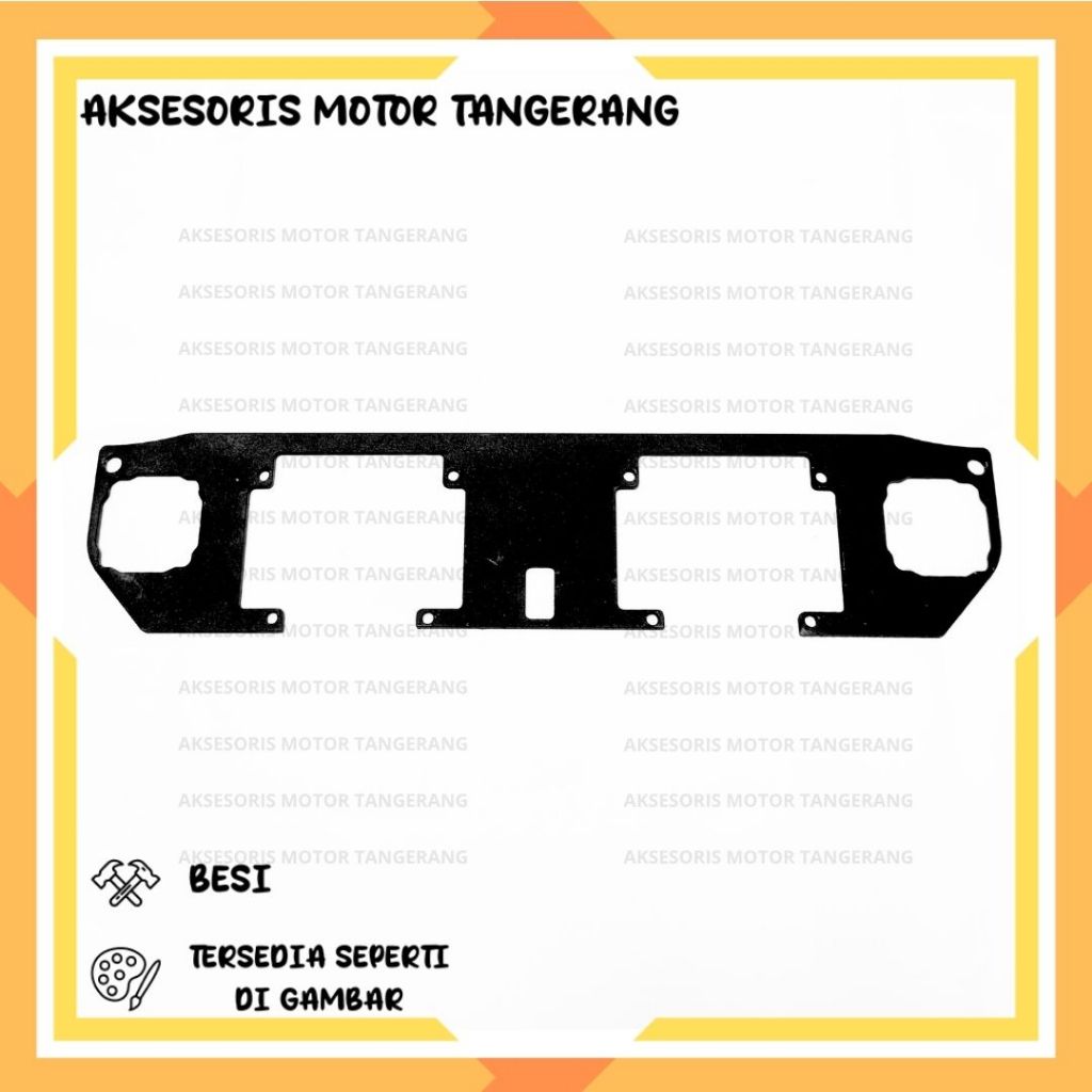 BRACKET PROJIE JTZ TITAN 2.0 AEROX TURBO AEROX ALPHA 2,5INCH D2 BRAKET BILED JTZ PLUS VINYX CR7 2,5 