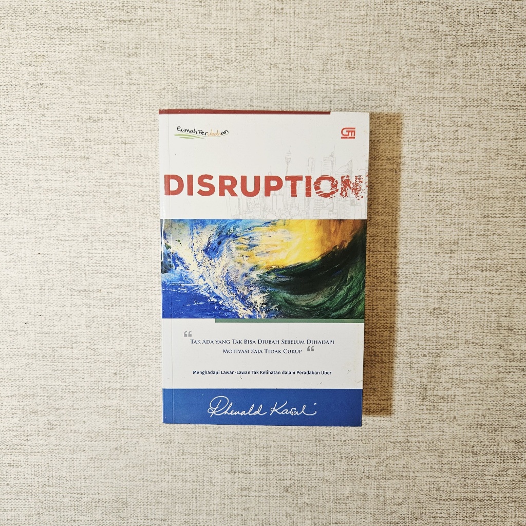 Buku Disruption: Rhenald Kasali