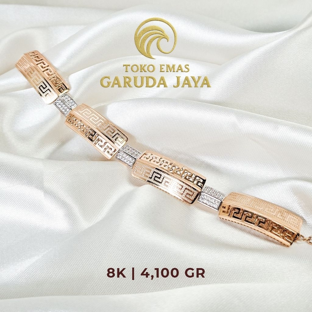 GELANG MAXEN 8K | GELANG EMAS 8K | GELANG 4 GR