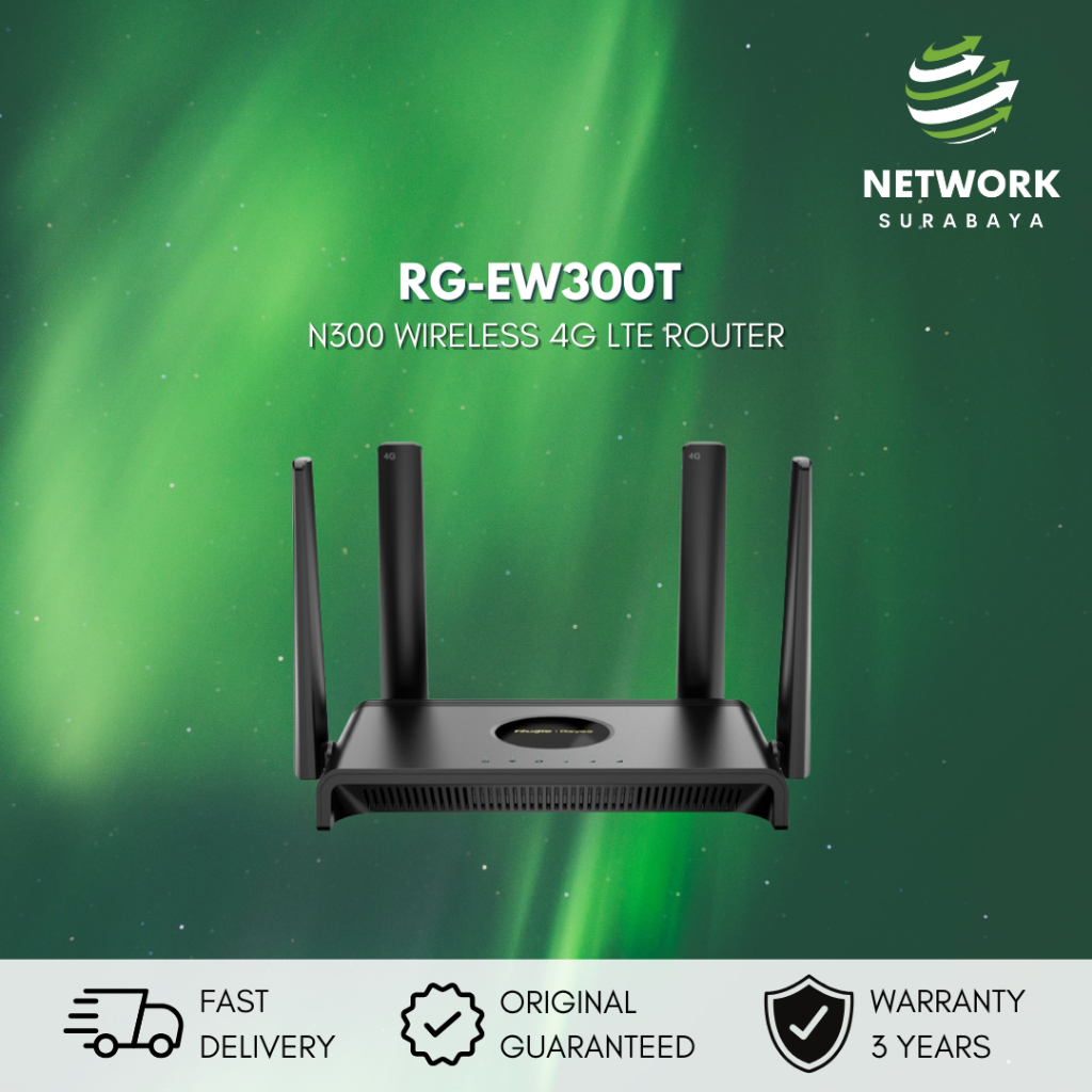 RUIJIE REYEE RG-EW300T Wireless N 4G Lte Router