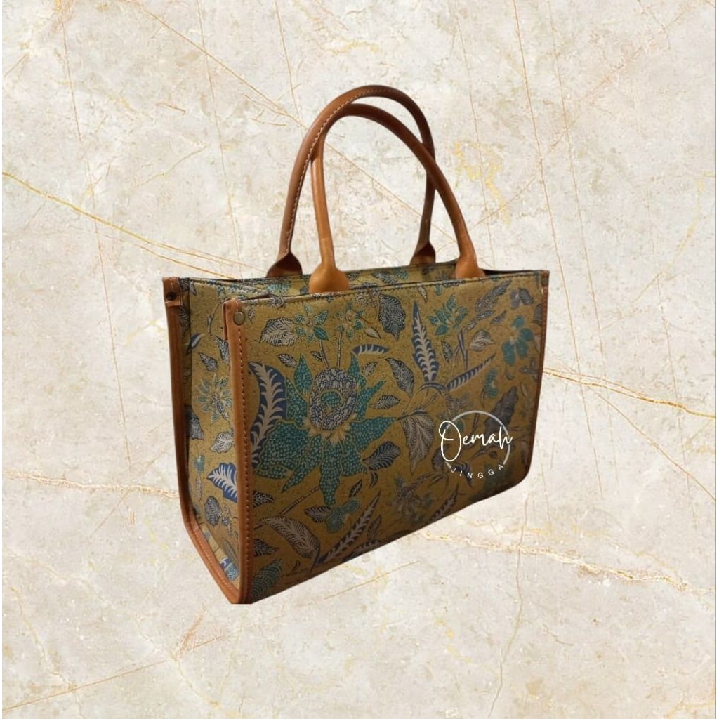tas batik wanita - tas hand bag wanita batik kulit asli anya