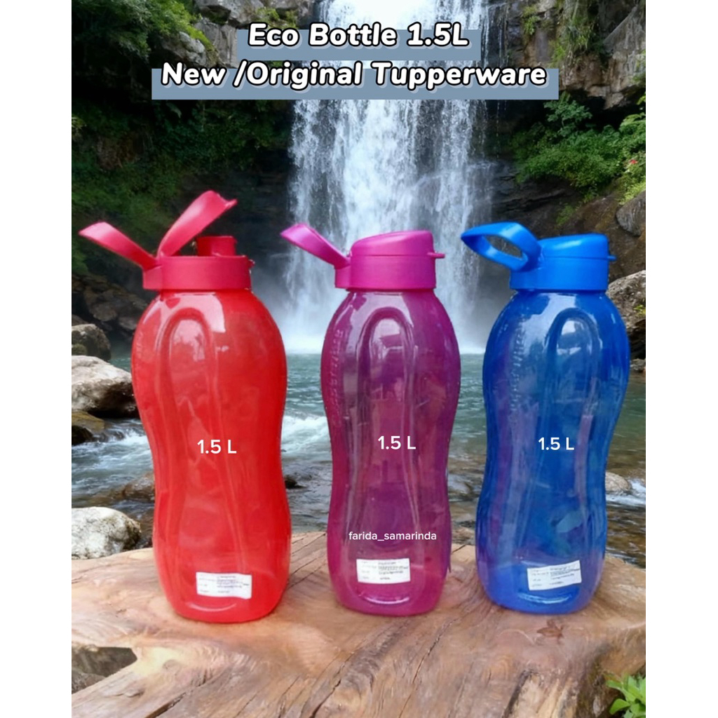 Eco Bottle 1.5L Tupperware , 1 Liter, 750 ml. New / Original