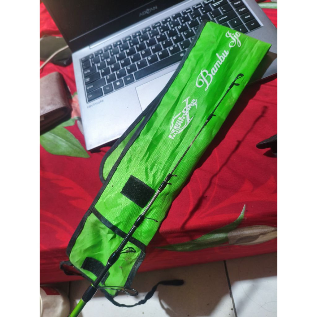 Joran teloskop RELIX NUSANTARA - BAMBU IJO (BEKAS)