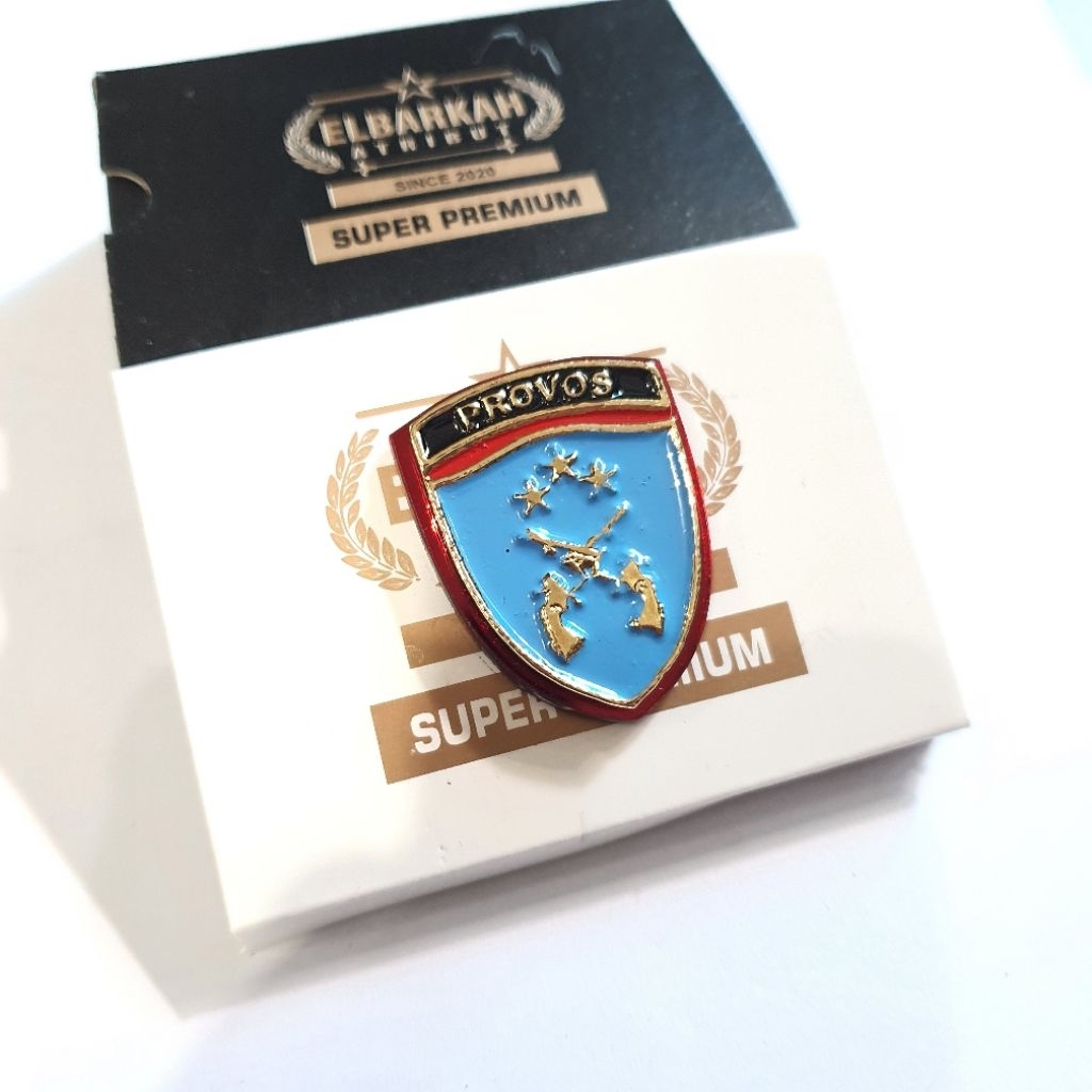 PIN PROVOS POLRI ATRIBUT POLISI TERBARU SUPER PREMIUM EXCLUSIVE