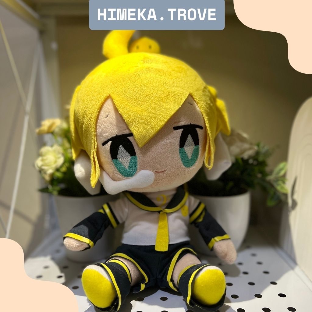 Kagamine Len × Karashichan Plush – Taito Prize (Vocaloid Collaboration)