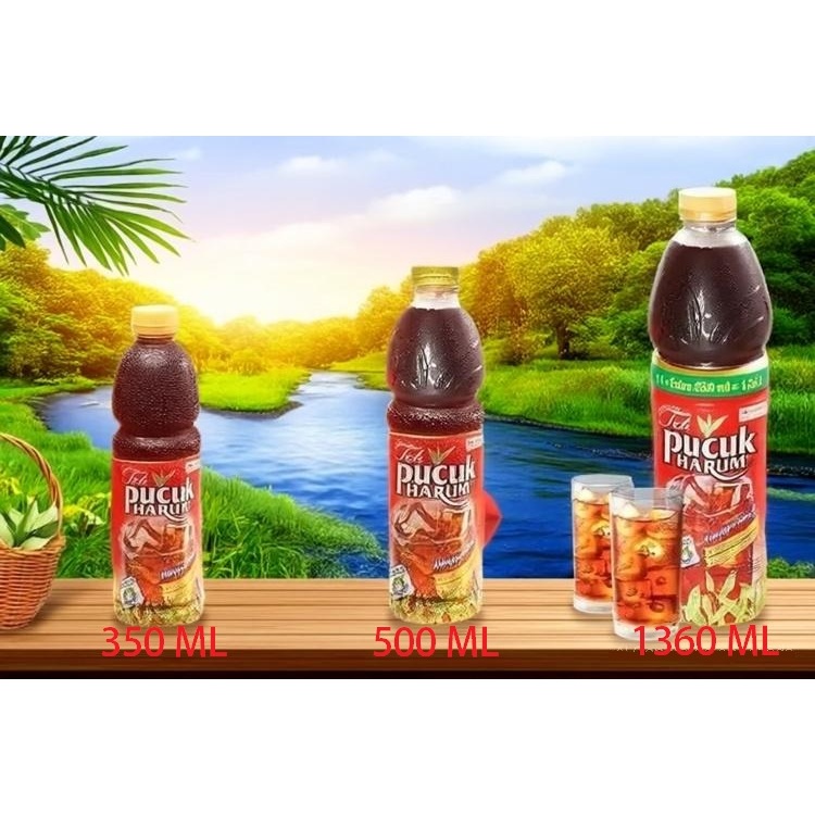 Teh Pucuk Harum Jasmine all produk teh pucuk 350 ml teh 500 ml teh pucuk 1300 ML