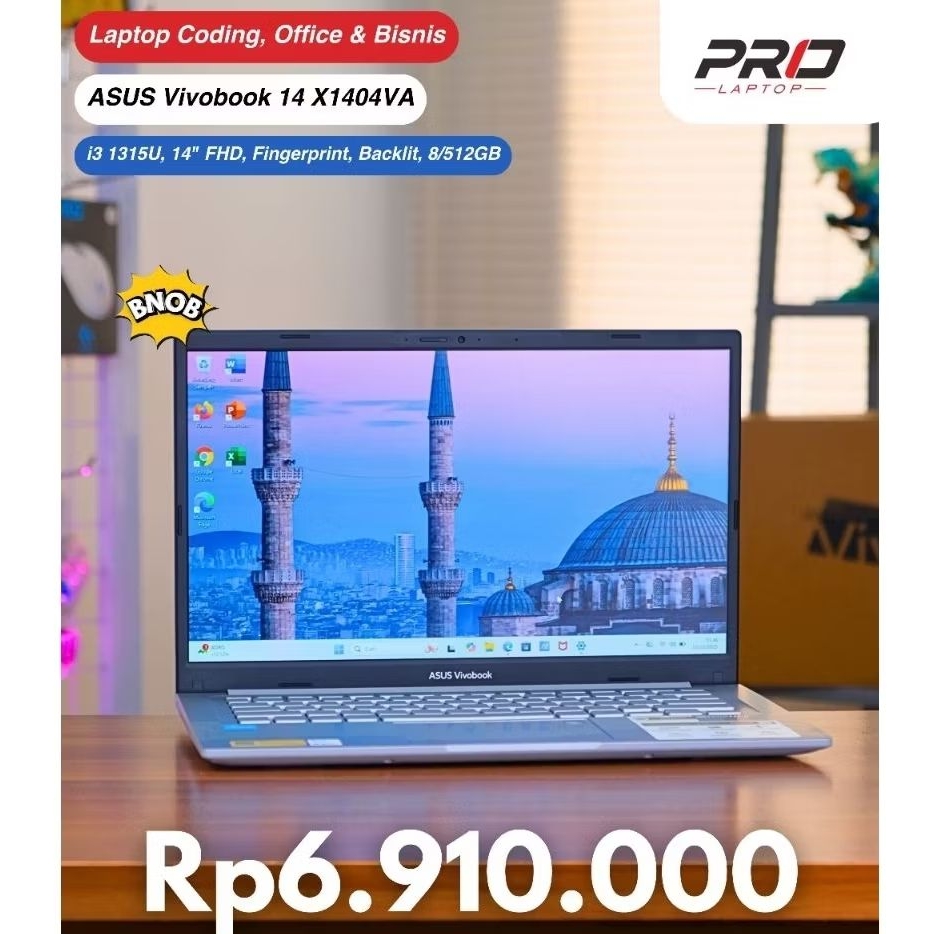 ASUS VIVOBOOK 14 X1404VA INTEL CORE I3 1315U 8/512GB 14"