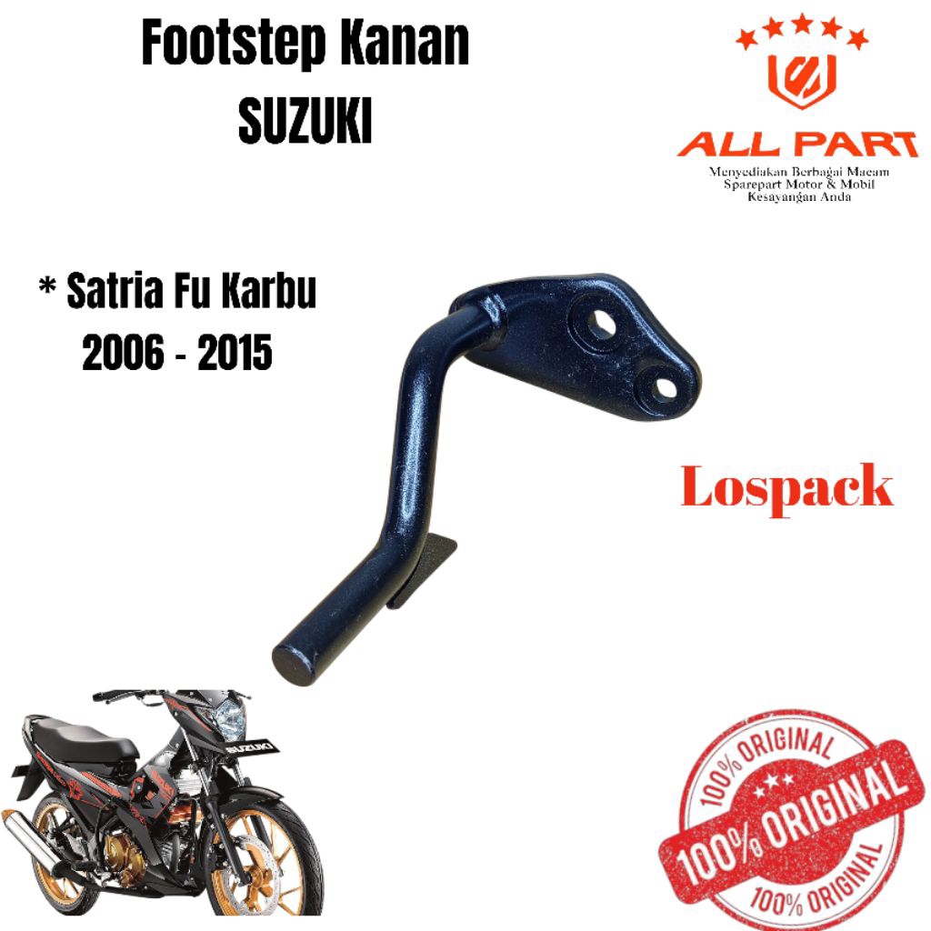 ( ORIGINAL) Footstep depan kanan suzuki satria fu karbu satria fu facelift