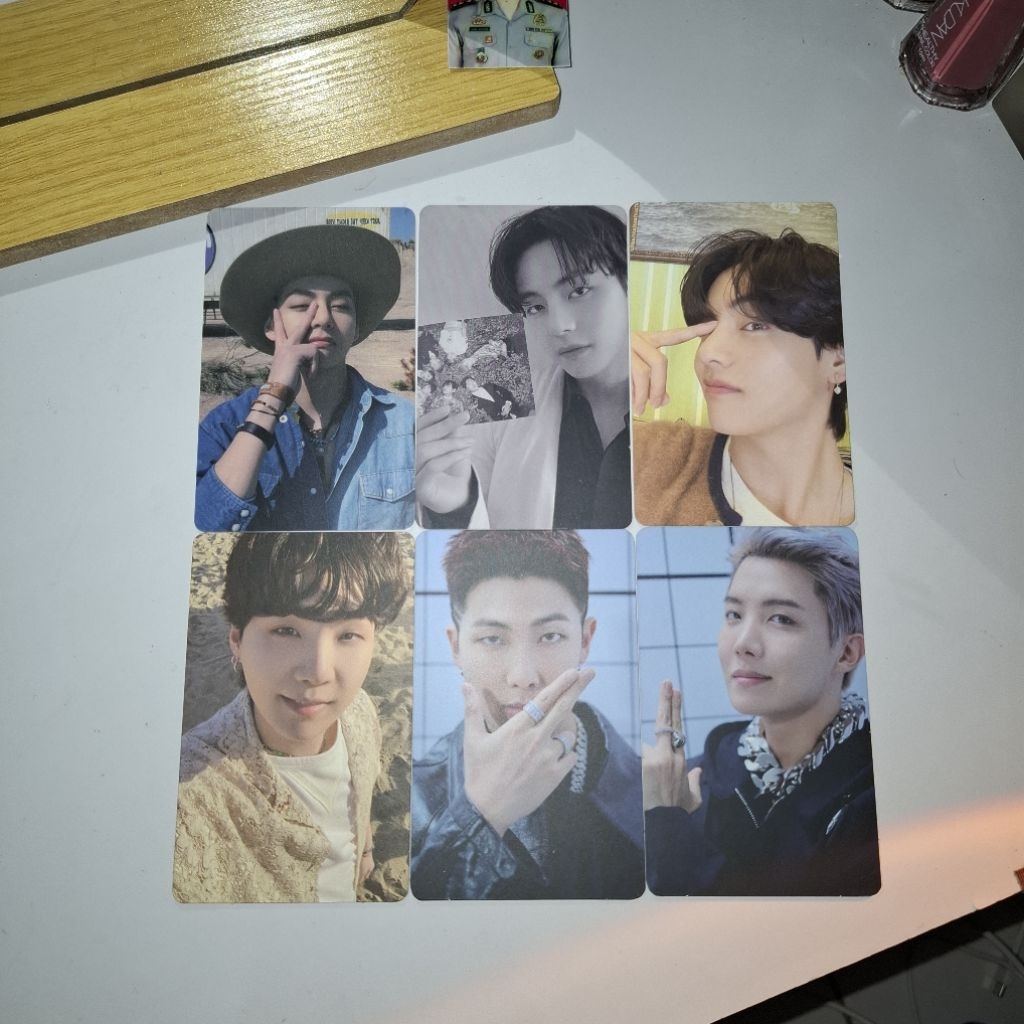 Photocard aab Taehyung luckydraw M2U butter rpc proof