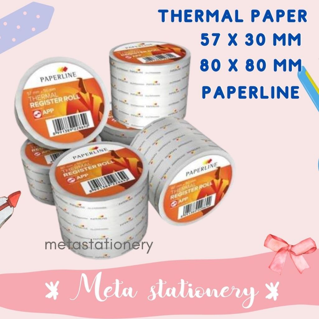 Thermal Paper / Kertas Thermal / Kertas Struk Kasir / Thermal Fax Paperline