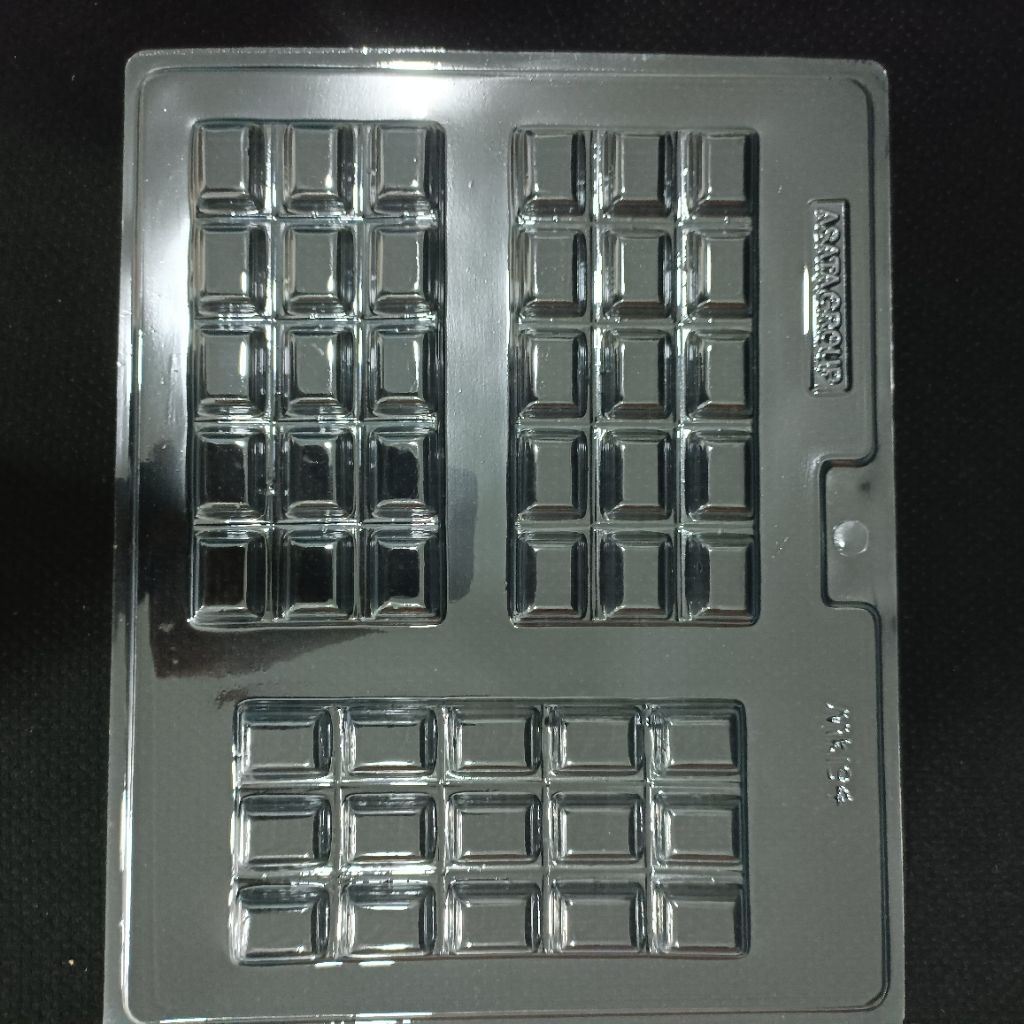 Cetakan Mika Coklat Puding Choco Bar Besar