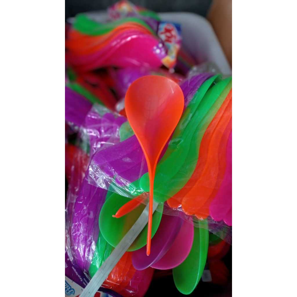 CENTONG NASI PLASTIK MURAH ANTI LENGKET/CENTONG NASI SOVENIR