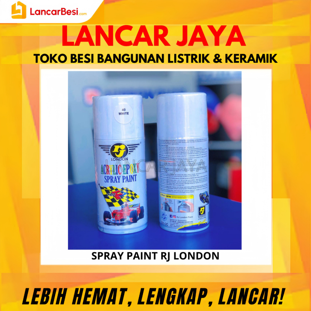 Spray Paint RJ London 300cc | Cat Semprot RJ London