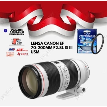 LENSA CANON EF 70-200MM F2.8L IS III USM / CANON EF 70-200MM F2.8L III