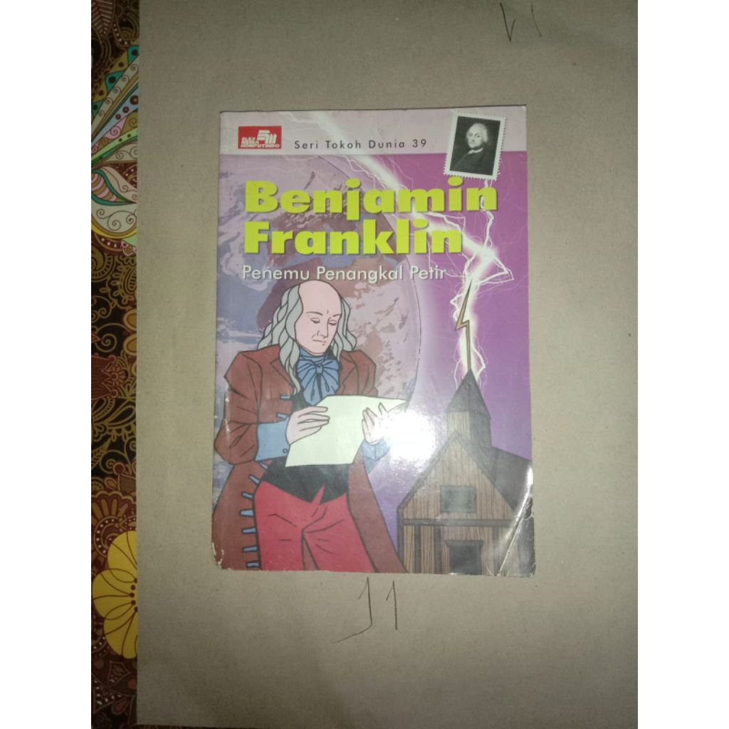 Buku Benjamin Franklin Penemu Penangkal Petir