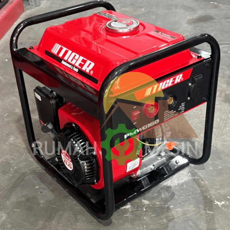 Tiger PMWG 160 Genset Las 2in1 Mesin Las Inverter Tiger PMWG 160