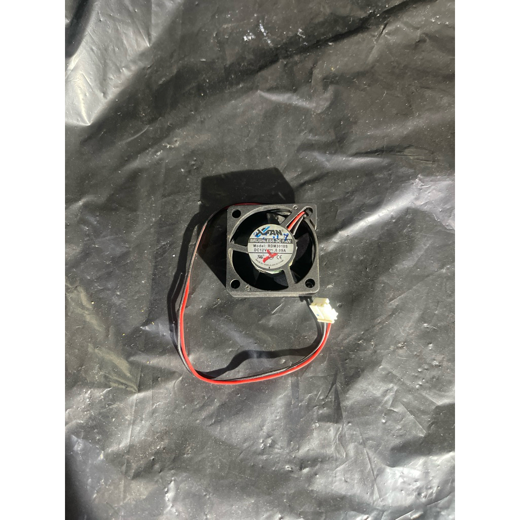 Kipas Fan 3cm 30mm Radio Tape POLYTRON GD512BR Original Cabutan