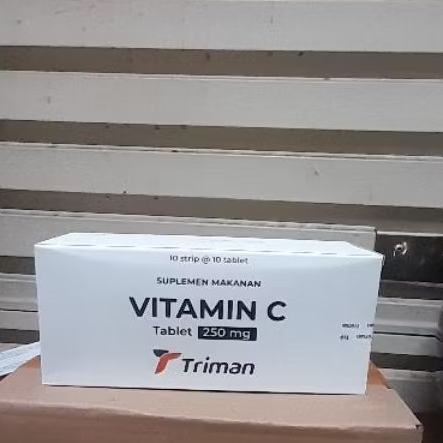 VITAMIN C 250 MG TRIMAN BOX 100 TABLET