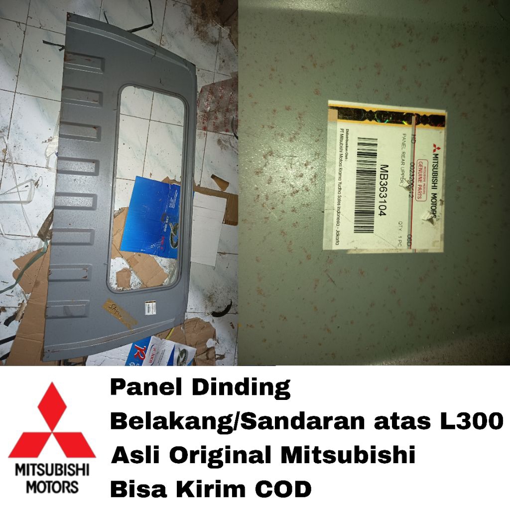 Panel Dinding Belakang/Sandaran Atas L300 Asli Original Mitsubishi