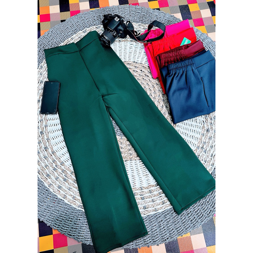 CELANA KULOT SCUBA POLOS TANPA TULANG TENGAH