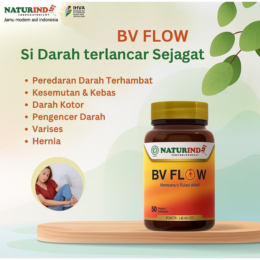 BV Flow Obat Herbal untuk Penyumbatan Pembuluh Darah Obat penyumbatan pembuluh darah