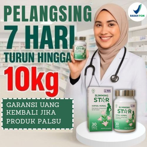 TERLARIS NO.1 Paling Ampuh Obat Diet Herbal Cepat Kurus 10kg 7 Hari Tanpa Efek Samping BPOM Halal