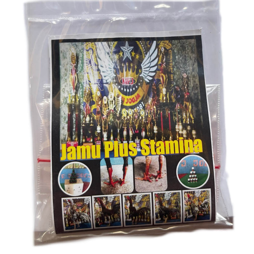 Jamu Ayam Aduan Doping Ayam Jago Laga Power Fighter Pukulan Jahanam MFJ Eceran 1 Saset Isi 10 Kapsul