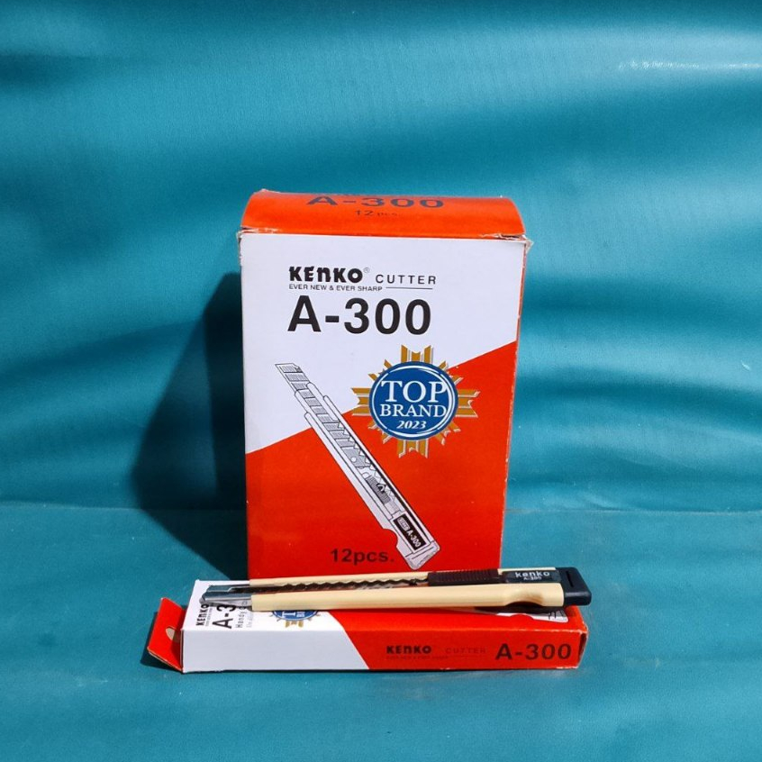 Pisau Cutter Kecil A-300 Merk Kenko Piso Kater PER LUSIN